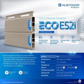 Cửa Cuốn Khe Thoáng E52i