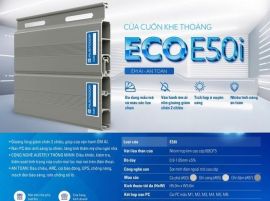 Cửa Cuốn Khe Thoáng E50i
