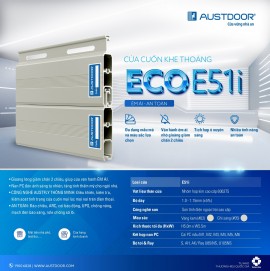 Cửa Cuốn Austdoor dòng ECo E51i