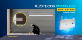 SMART LOCK – KHÓA THÔNG MINH CHỐNG CẠY CỬA CUỐN AUSTDOOR. LIÊN HỆ: 0932 65 86 83