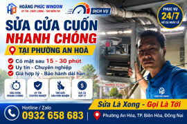 Dịch Vụ Sửa Chữa Cửa Cuốn Uy Tín Tại Phường An Hòa