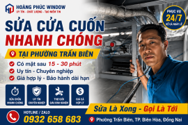 Sửa Chữa Cửa Cuốn, Lắp Đặt Cửa Cuốn Tại Phường Trấn Biên, TP. Đồng Nai | Uy Tín – Nhanh Chóng – Giá Tốt