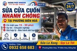 Sửa Chữa, Lắp Đặt Cửa Cuốn Tại Phường Biên Hoà – Uy Tín, Nhanh Chóng, Giá Tốt